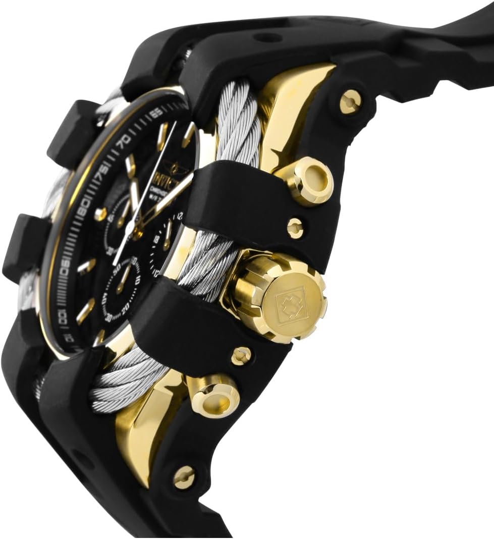 Reloj Invicta para hombre 23855 Bolt con pantalla analógica y cuarzo, color negro