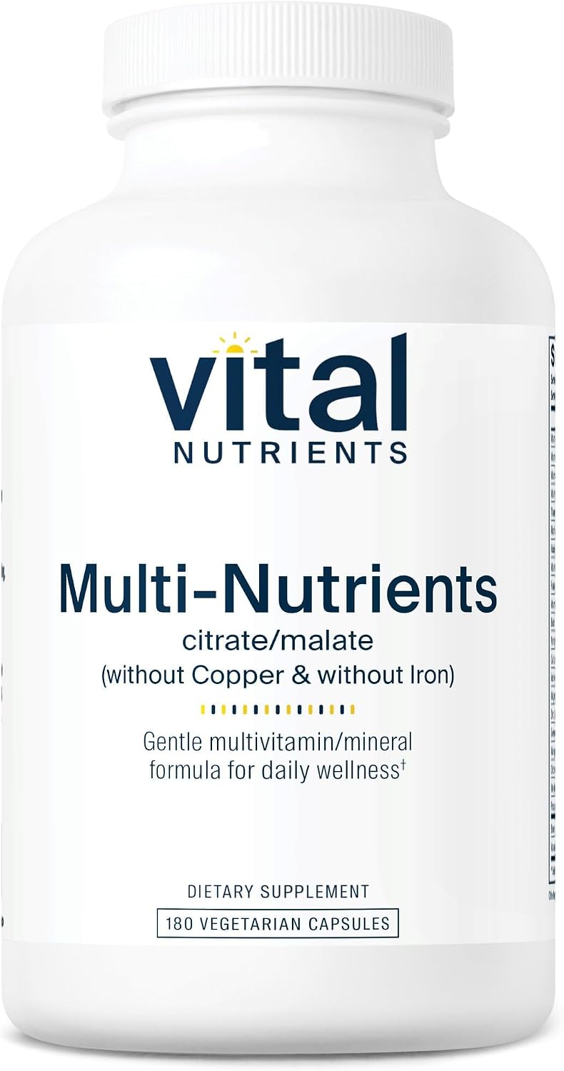 Vital Nutrients Multi-Nutrients 3-Fórmula multivitamínica vegetaria...