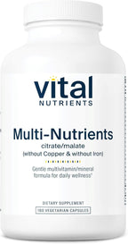 Vital Nutrients Multi-Nutrients 3-Fórmula multivitamínica