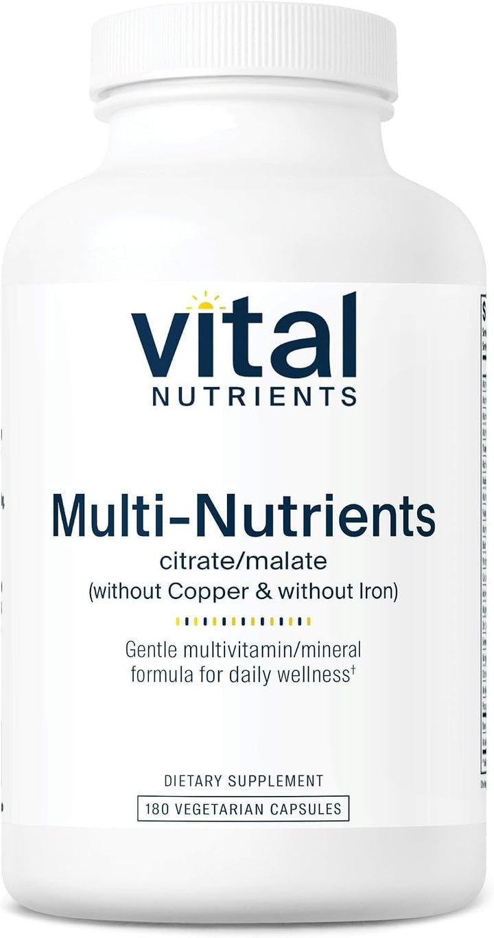 Vital Nutrients Multi-Nutrients 3-Fórmula multivitamínica vegetaria...