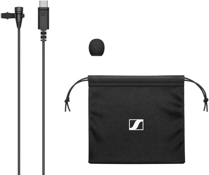 Sennheiser Micrófono condensador de audio profesional, XS Lav USB-C...