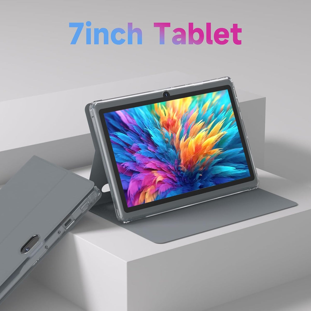 HOTTABLET Tablet de 7 Pulgadas Android 14.0 con Estuche Protector,...