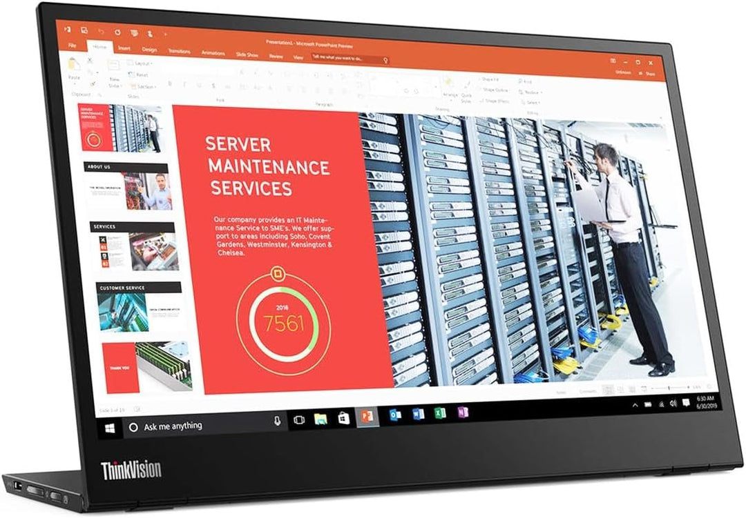 Lenovo ThinkVision M14 - Monitor IPS Full HD 1920 x 1080 de 14 pulg...