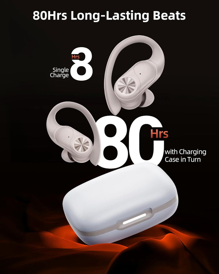 PocBuds Auriculares Bluetooth Inalámbricos 80hrs Tiempo de Reproduc...