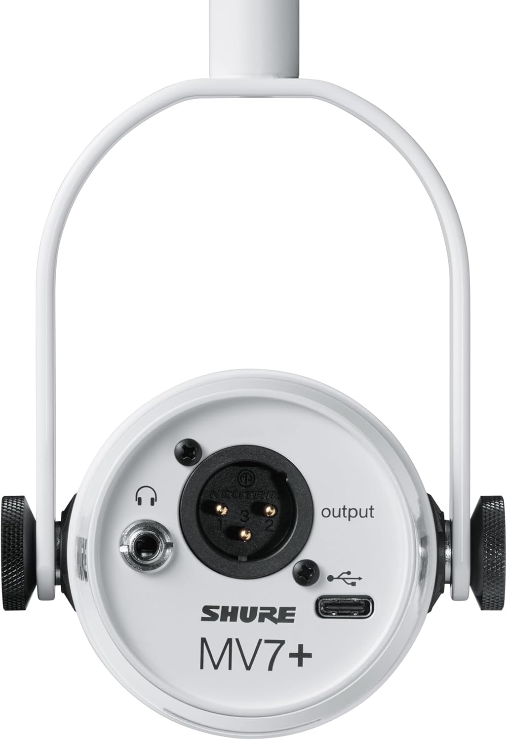 Shure Micrófono dinámico MV7+ para podcast, certificado OBS, audio...
