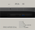 msi PRO MP251 E14L - Monitor de oficina para computadora IPS 1920 x...
