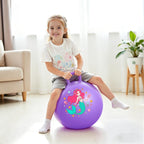 Hopper Ball para Niños de 3-8 años, 18in Pelota Rebotadora con Mango, Juguete de Sirena