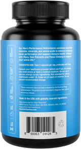 Vital Vitamins Complejo multivitamínico para hombre, fabricado con...