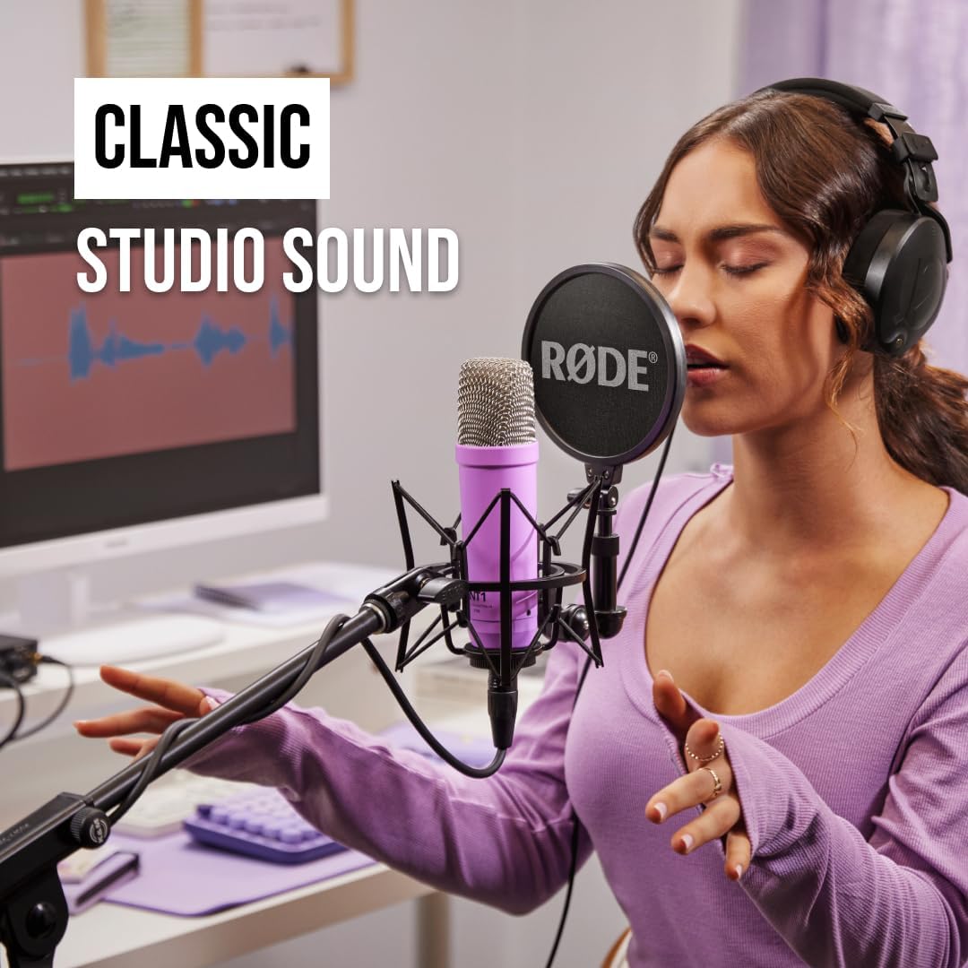 RØDE NT1 Signature Series - Micrófono condensador de diafragma gran...