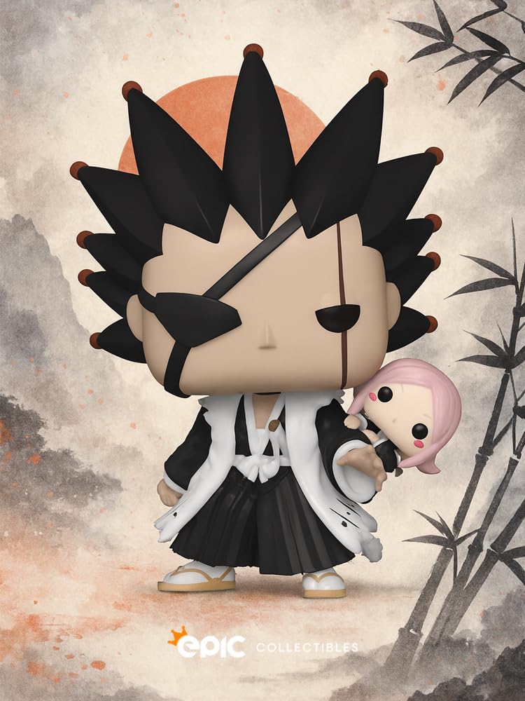 Epic Collectibles Pop Anime: Bleach - Kenpachi Zaraki con Yachiru