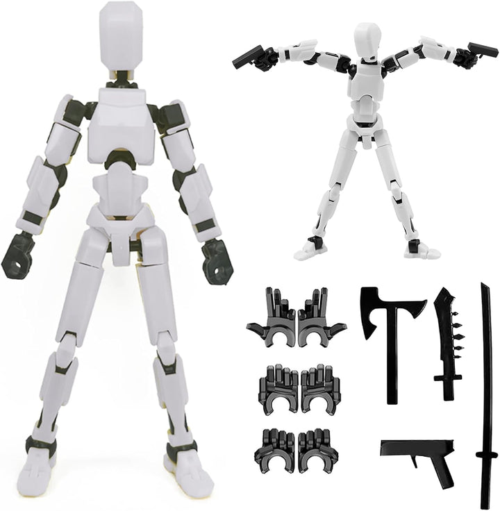 DANONI Titan13 - Figura de acción de robot, Lucky Robot 13, figura...