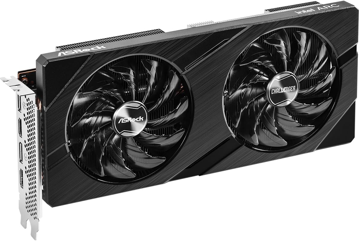 ASRock Intel ARC A750 Challenger D 8GB OC, 8GB DDR6, PCIe4, 2 HDMI,...