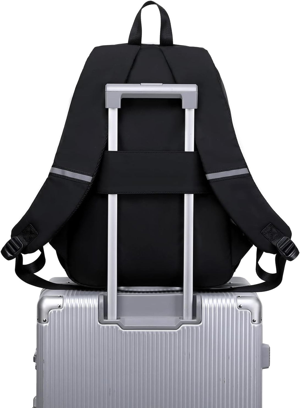 Mochila grande para estudiantes con laptop de abshoo para mujeres universitarias, Beige