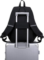 Mochila grande para estudiantes con laptop de abshoo para mujeres universitarias, Beige