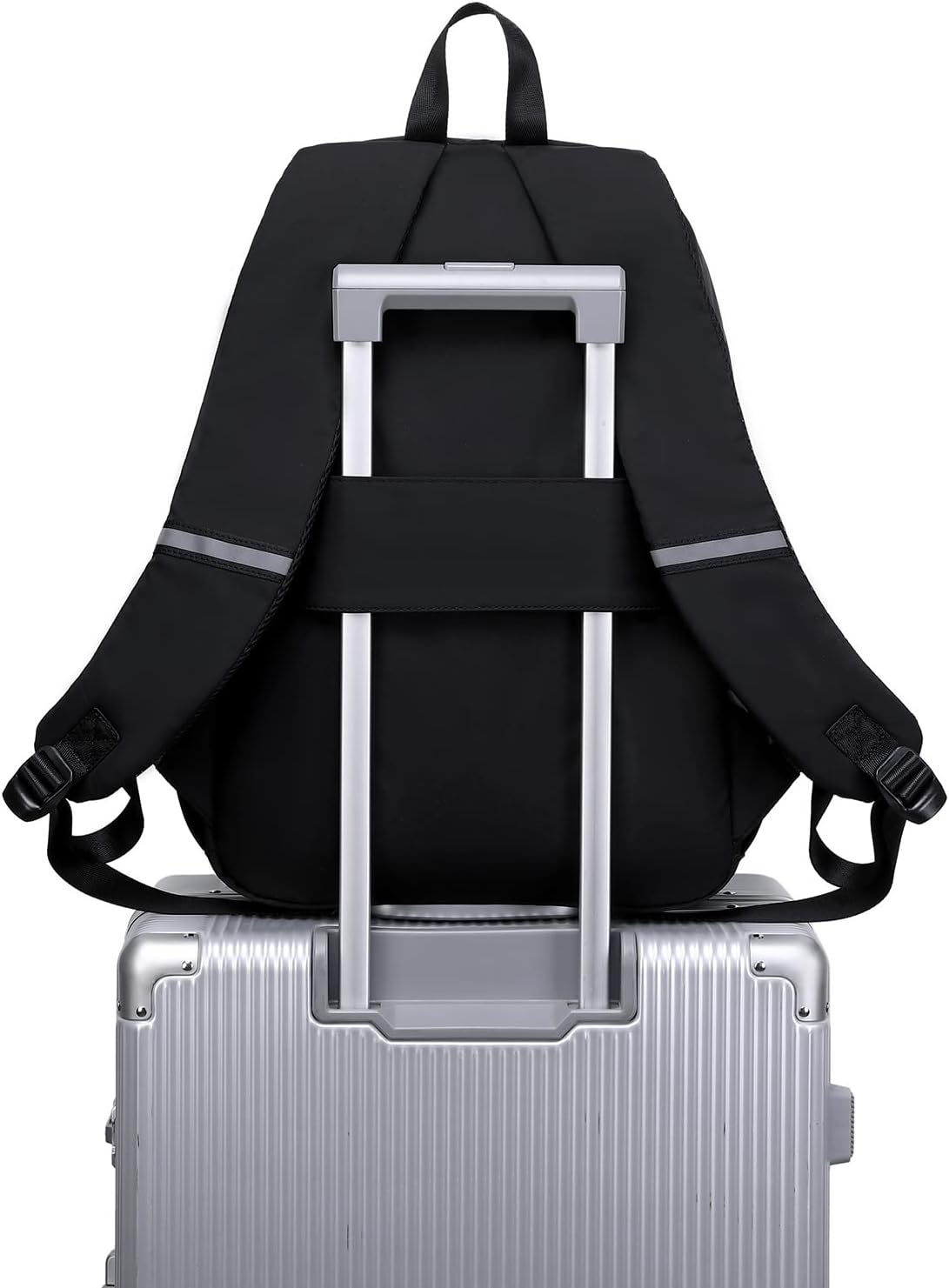 Mochila grande para estudiantes con laptop de abshoo para mujeres universitarias, Beige