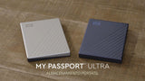 WD 2TB My Passport Ultra, Azul, Disco Duro Externo Portátil, softwa...