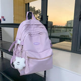 VTTDB Mochila Kawaii con Lindos Accesorios Mochila Diurna Estética...
