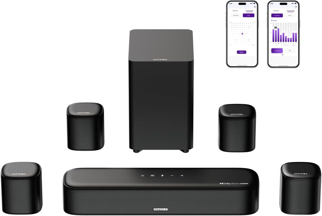 Sistema de sonido envolvente ULTIMEA 7.1ch con Dolby Atmos, sistemas de