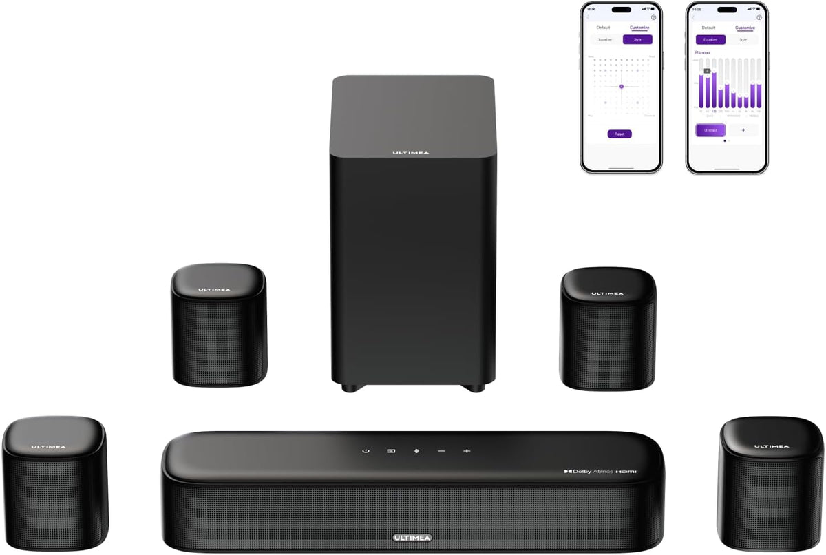 Sistema de sonido envolvente ULTIMEA 7.1ch con Dolby Atmos, sistemas de