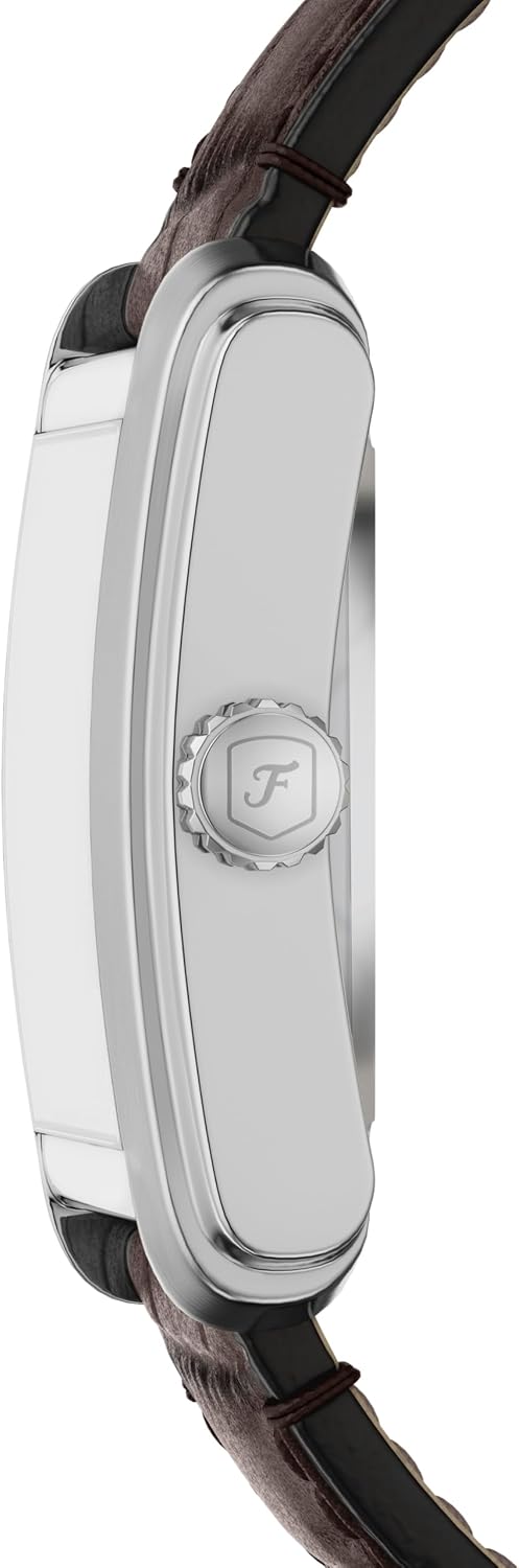 Fossil Carraway Reloj automático con esfera beige ME3272