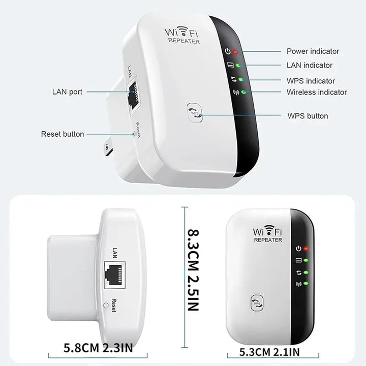 Amplificador de señal WiFi rápido para el hogar repetidor