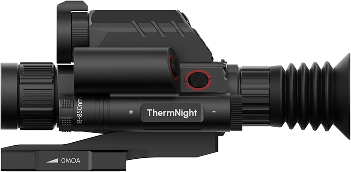 DNT Optics TNC225R ThermNight - Telémetro láser y calculadora balística con objetivo térmico y de visión nocturna multiespectral