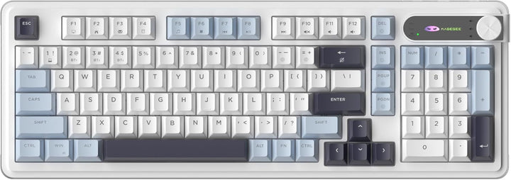 MageGee GK960 Teclado inalámbrico, 98 teclas trimodo BT\/2.4G\/tecl...