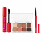 BAKEUP Complete Eye Look Set \u2014 Volumizing Mascara, Precision E...