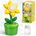 TOY Life Máquina de burbujas Daisy con luces LED y música, juguete de