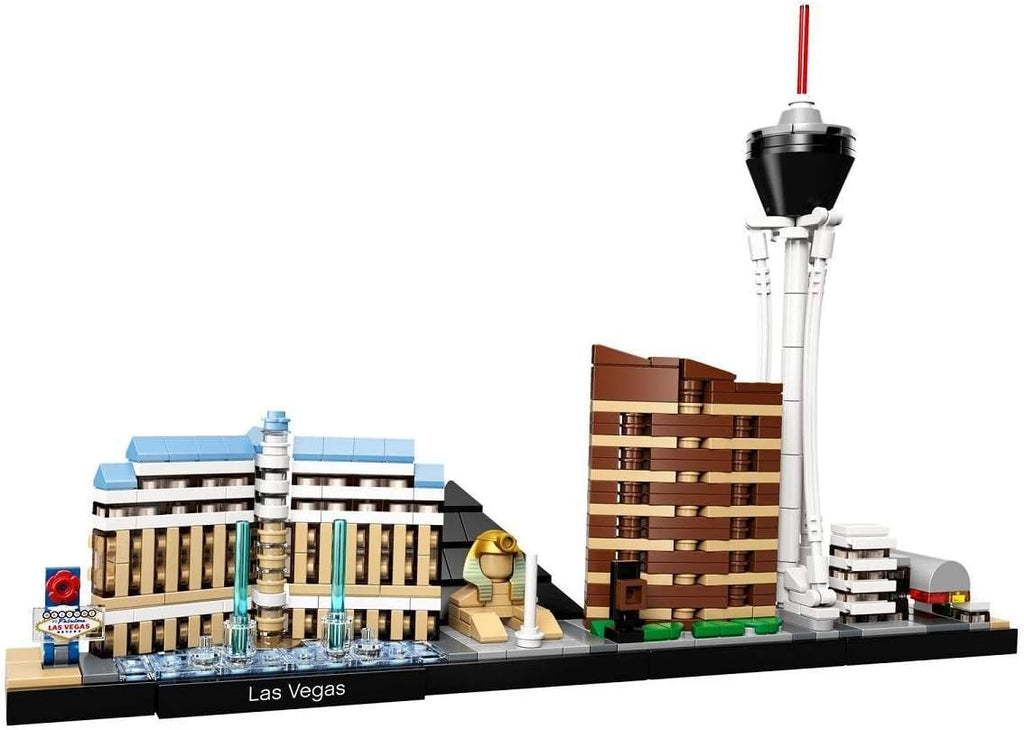 LEGO Architecture Skyline Collection Las Vegas Kit de construcción 21047 (487 piezas)