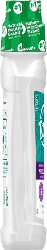 Tom's Of Maine Whole Care - Enjuague bucal natural con flúor, m...