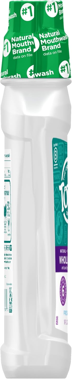 Tom's Of Maine Whole Care - Enjuague bucal natural con flúor, m...