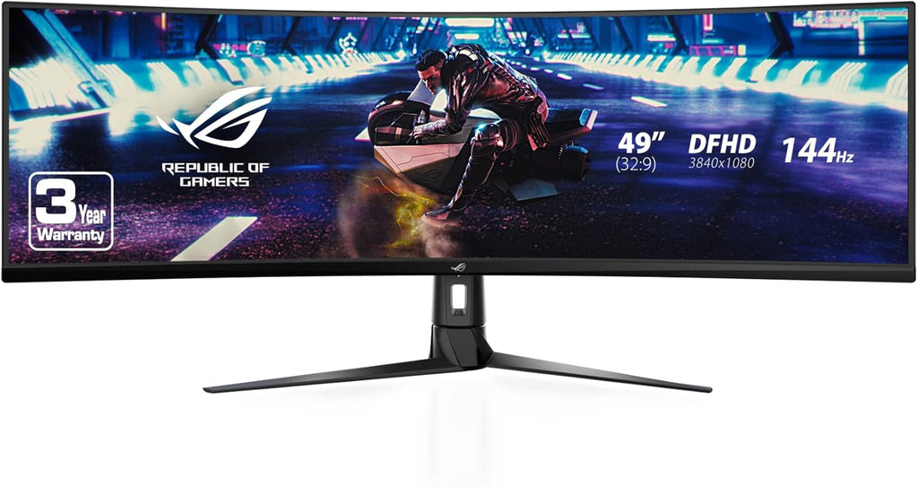 Asus ROG Strix XG49VQ - Monitor curvo FreeSync para juegos de 49 pu...