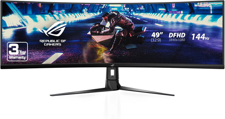 Asus ROG Strix XG49VQ - Monitor curvo FreeSync para juegos de 49 pu...