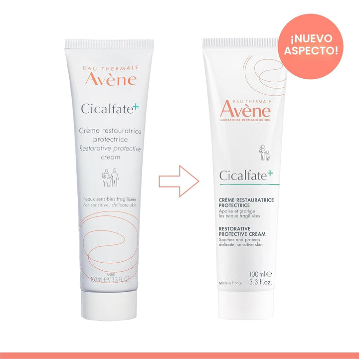 Avène Cicalfate+ Restorative Protective Cream, Face Moisturizer, fa...