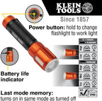 KLEIN TOOLS 56412 Linterna LED recargable con luz de inundación