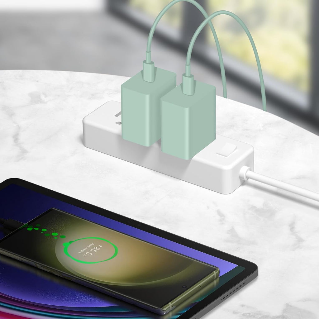 Cargador USB C tipo C cargador de carga rápida 12FT 45W Samsung