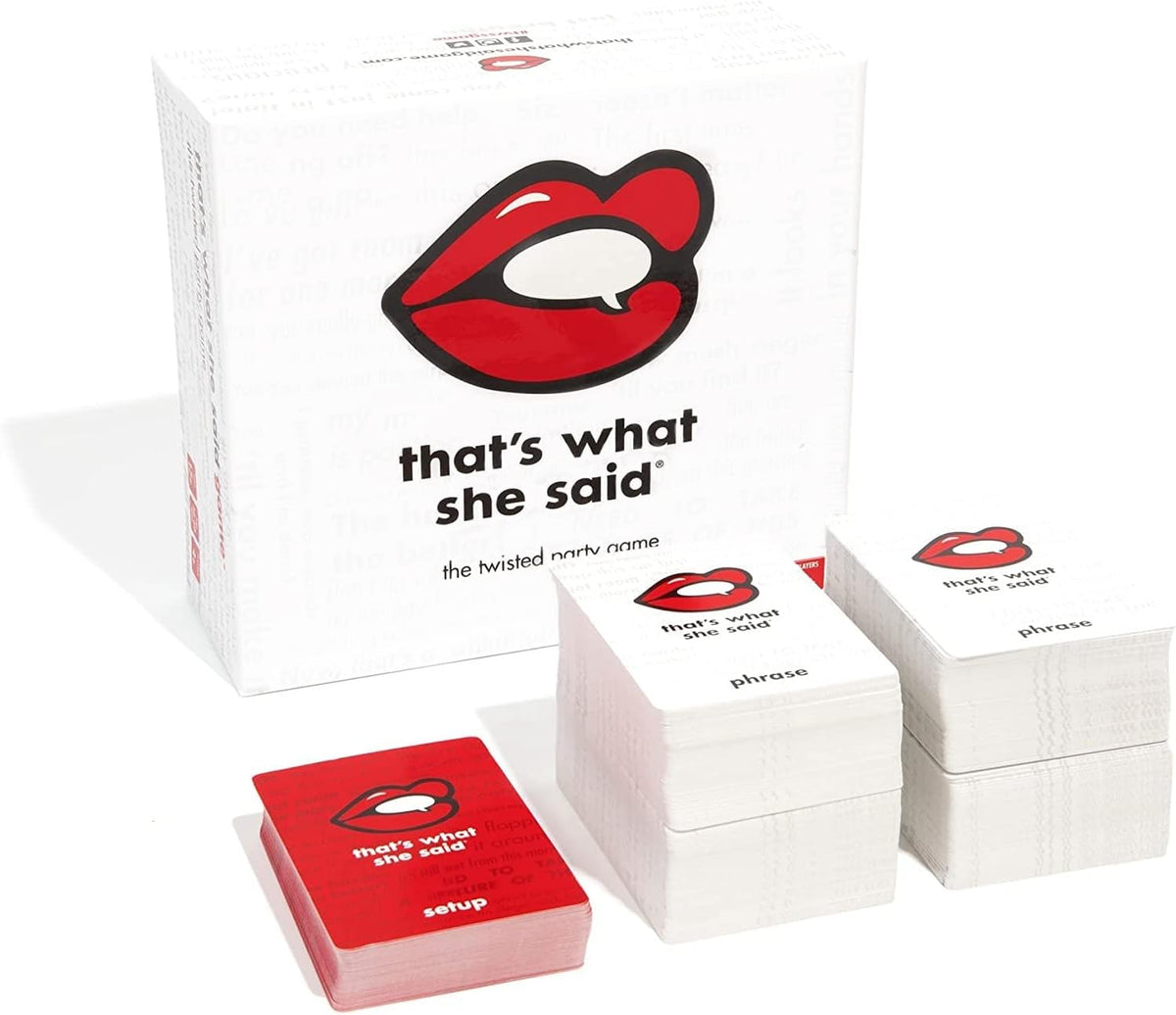 El juego fiestero de insinuaciones con doble sentido "That's What She Said".
