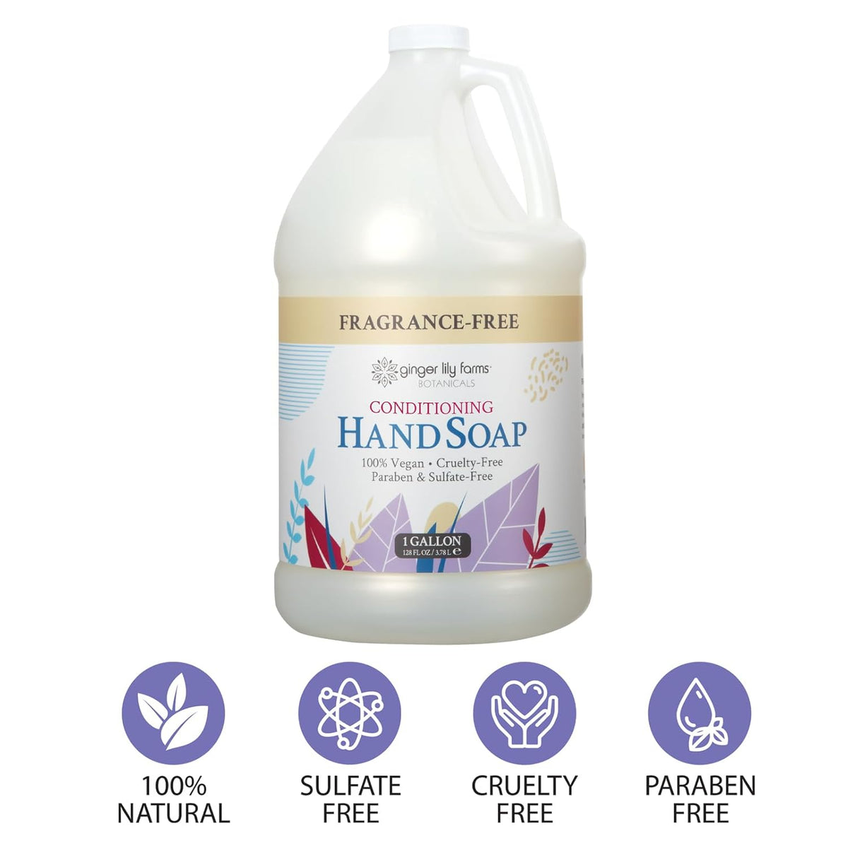 Ginger Lily Farms Botanicals - Jabón de manos natural multiusos