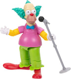 JAKKS Pacific Disney - Figuras de acción de Los Simpson, paquete de 4 figuras coleccionables de 5 pulgadas de Wave 2 - Lisa, Krusty, Moe y Homer