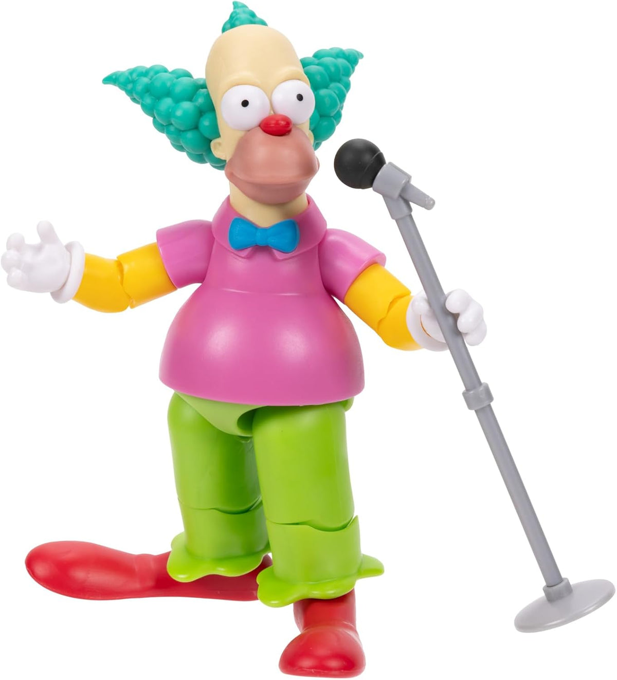 JAKKS Pacific Disney - Figuras de acción de Los Simpson, paquete de 4 figuras coleccionables de 5 pulgadas de Wave 2 - Lisa, Krusty, Moe y Homer