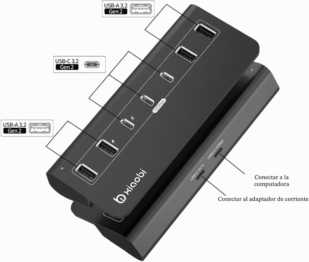 xiaobi, Bi-H07, hub USB de 4 puertos