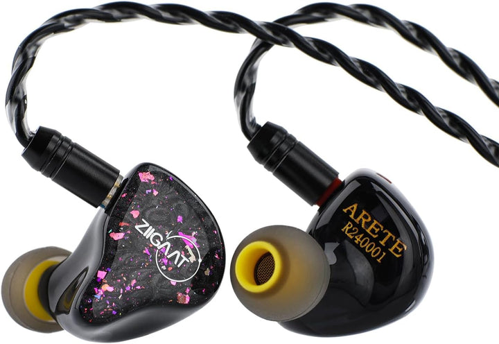 Linsoul ZiiGaat x Fresh Reviews Arete in Ear Monitor, 1DD+4BA Hybri...