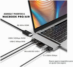 Hyper, GN28C-SILVER, hub USB