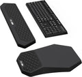 Juego de alfombrilla ergonómica para mouse con reposamuñecas y