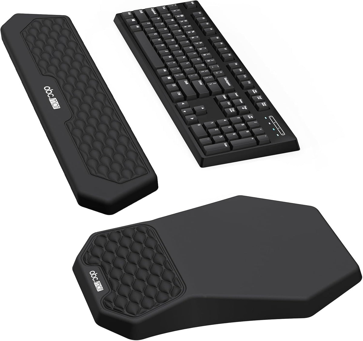 Juego de alfombrilla ergonómica para mouse con reposamuñecas y