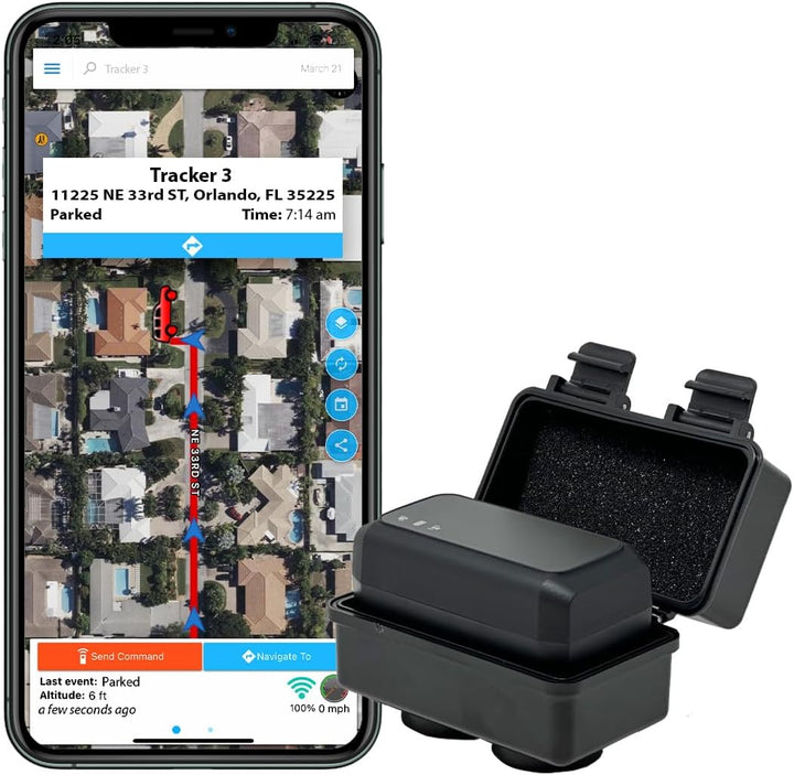 Optimus Rastreador GPS 30 - Batería de más de 1 mes - con