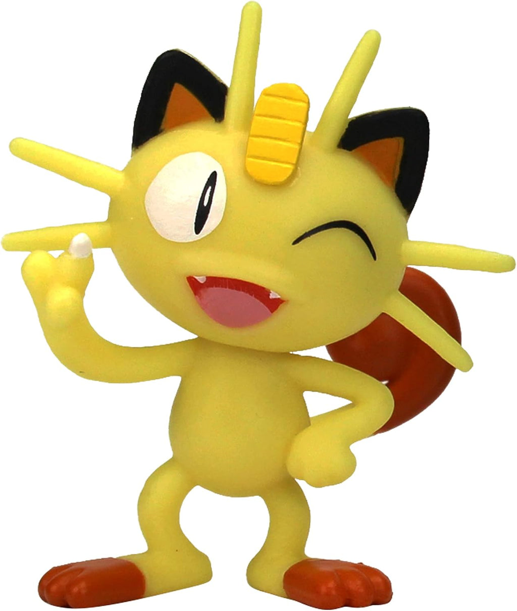 Figura de batalla de Pokémon, paquete de 8 unidades - Seis figuras listas para la batalla de 2 pulgadas y dos figuras de 3 pulgadas, incluyendo Pikachu