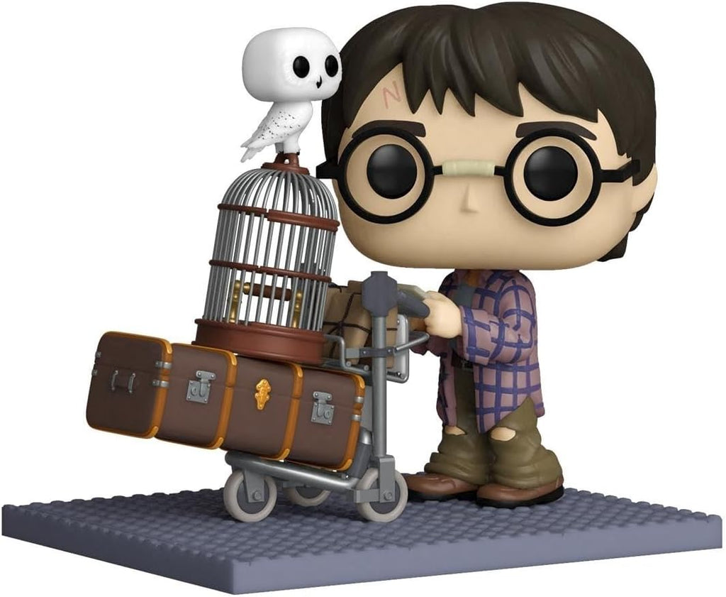Funko Pop! Deluxe: Harry Potter Aniversario - Carrito de empuje de Harry