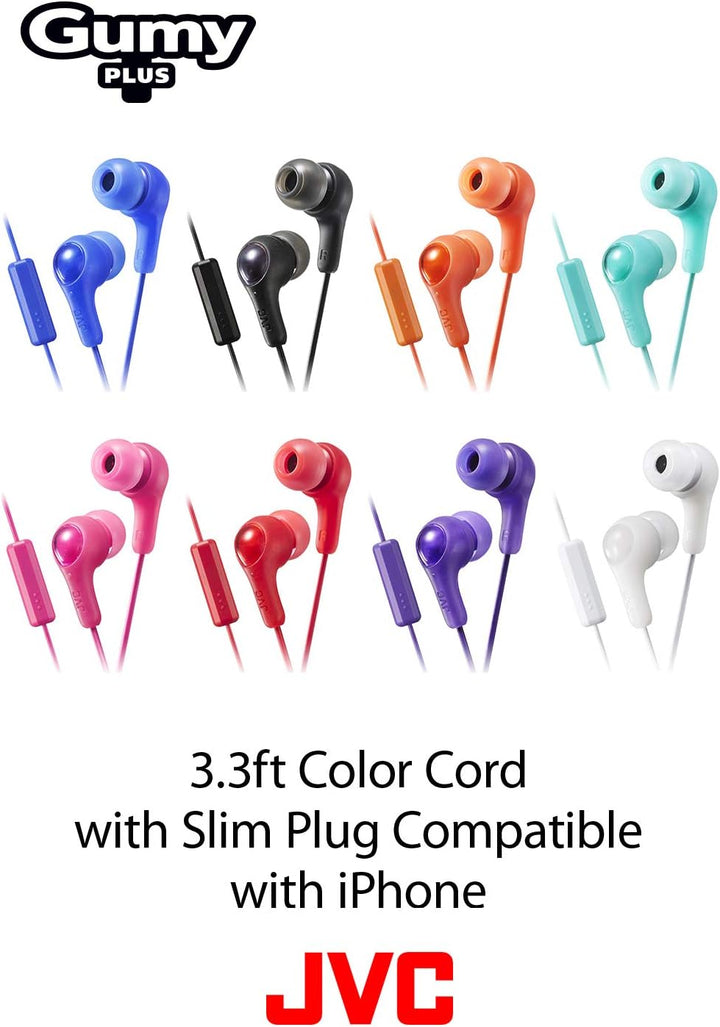 Auriculares intraurales GREEN GUMY con puntas de oreja y micrófono...